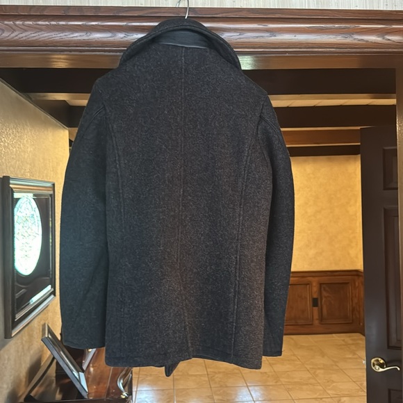 Schott Made in the USA Gray Peacoat - Picture 5 of 5